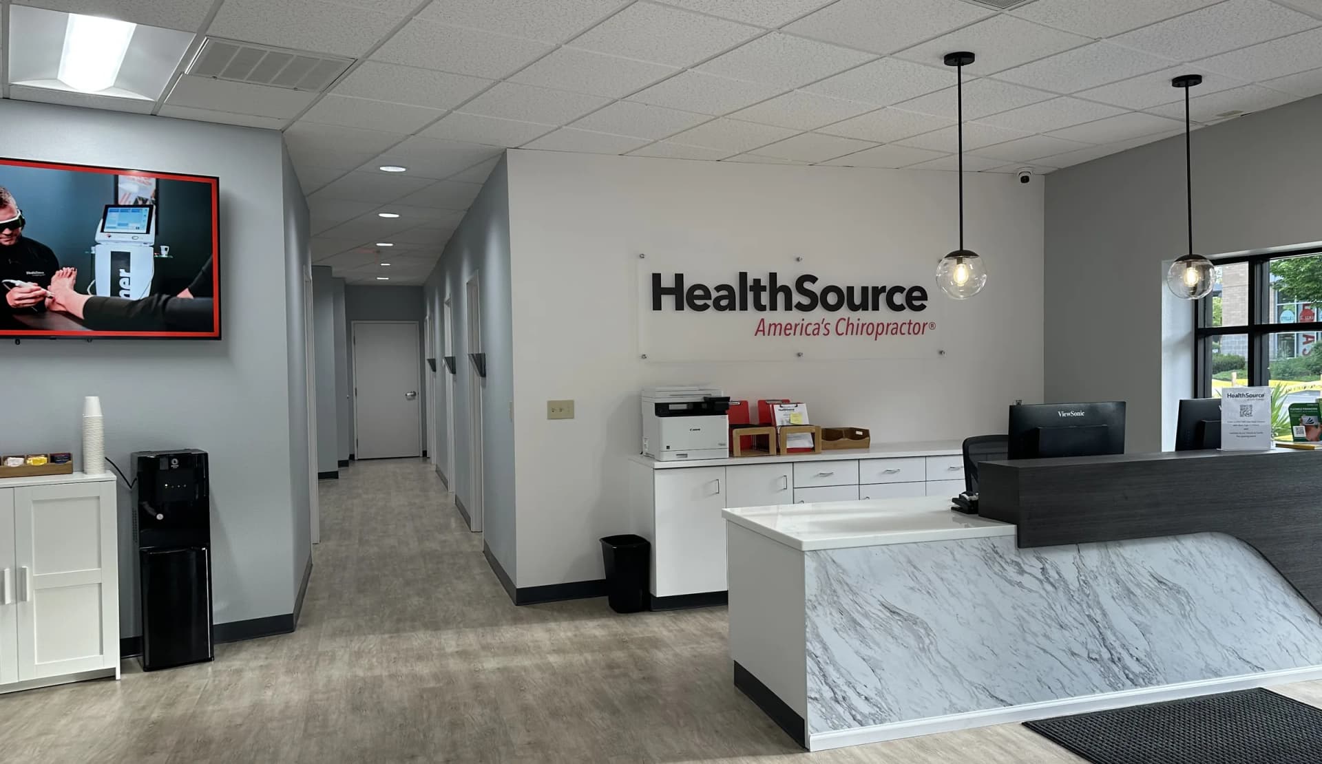 HealthSource clinic front desk