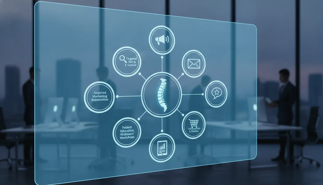 Spinal decompression marketing strategies for growing a chiropractic practice.