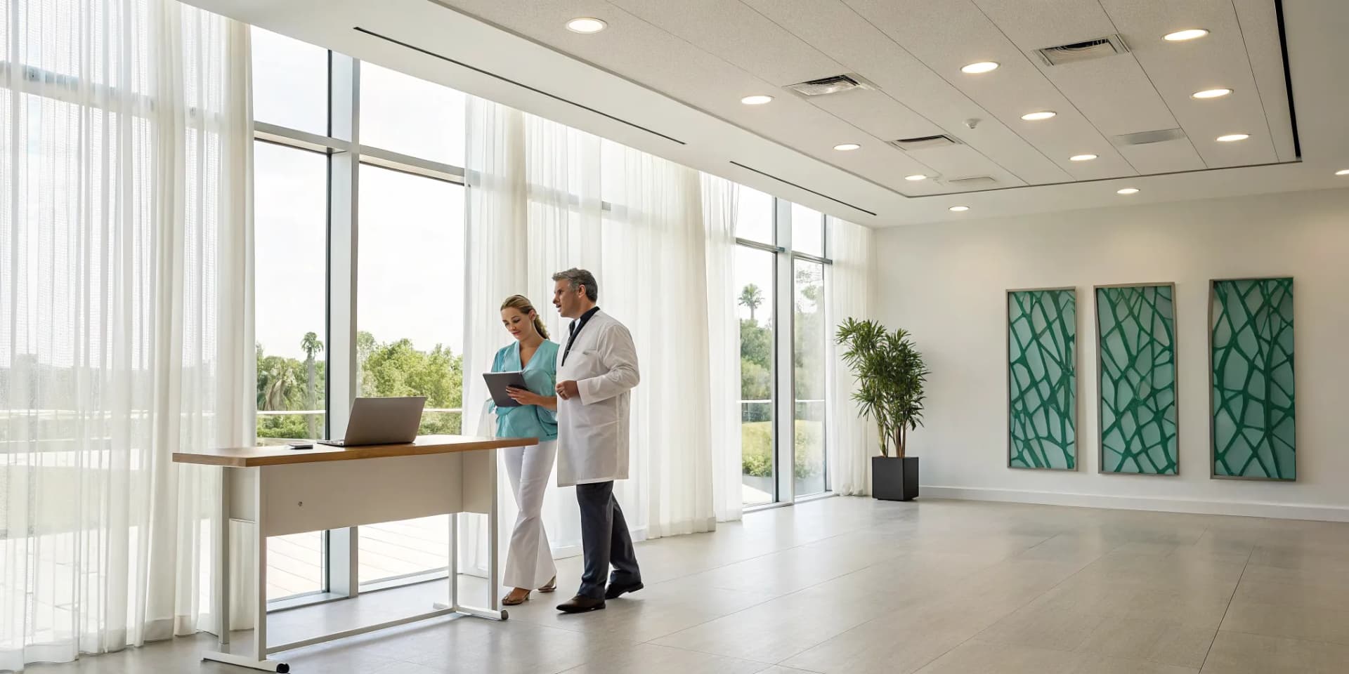 A chiropractor mentors a new associate on patient care to scale the practice.