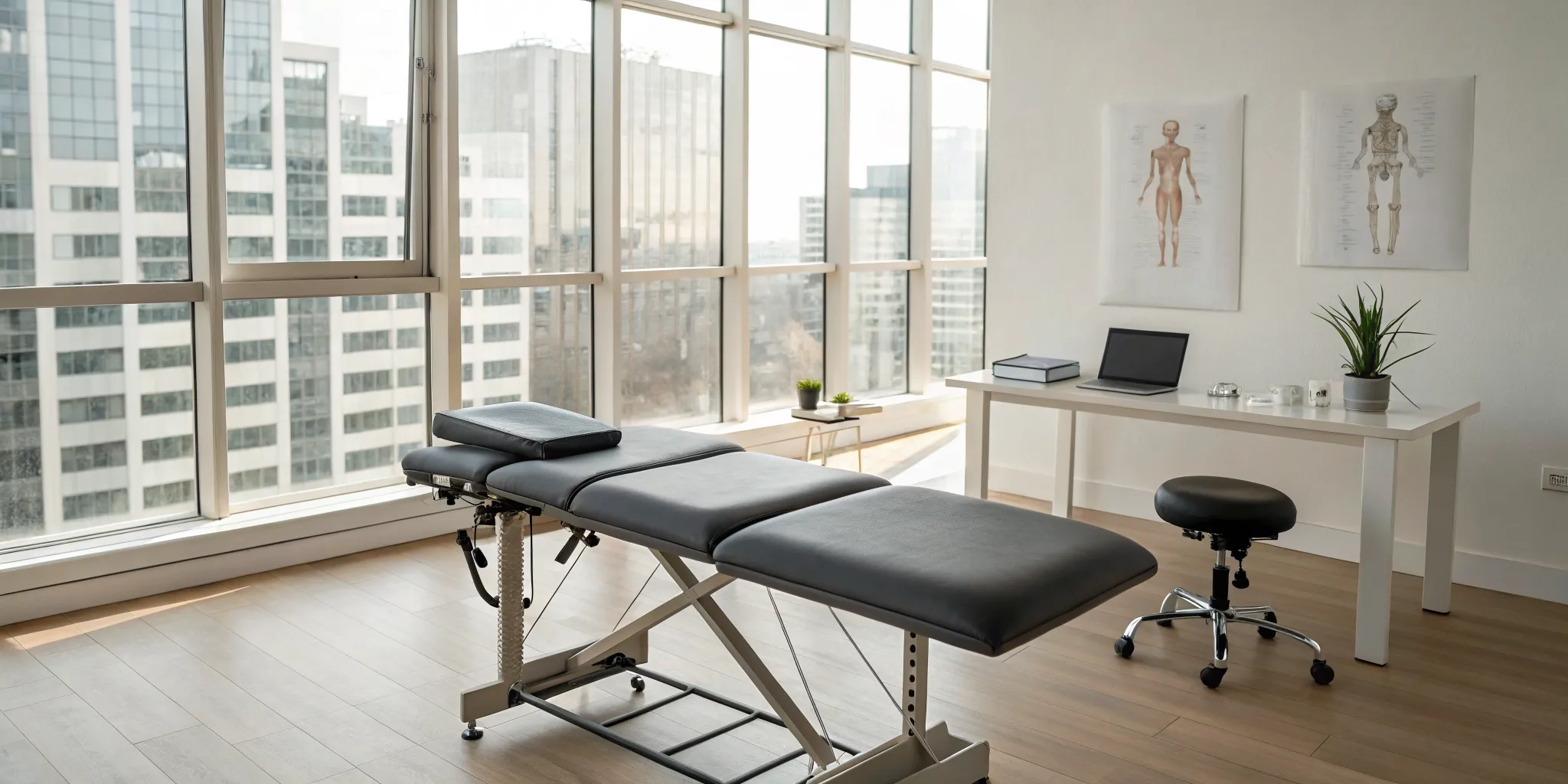 A modern chiropractic clinic designed as a profitable business model.