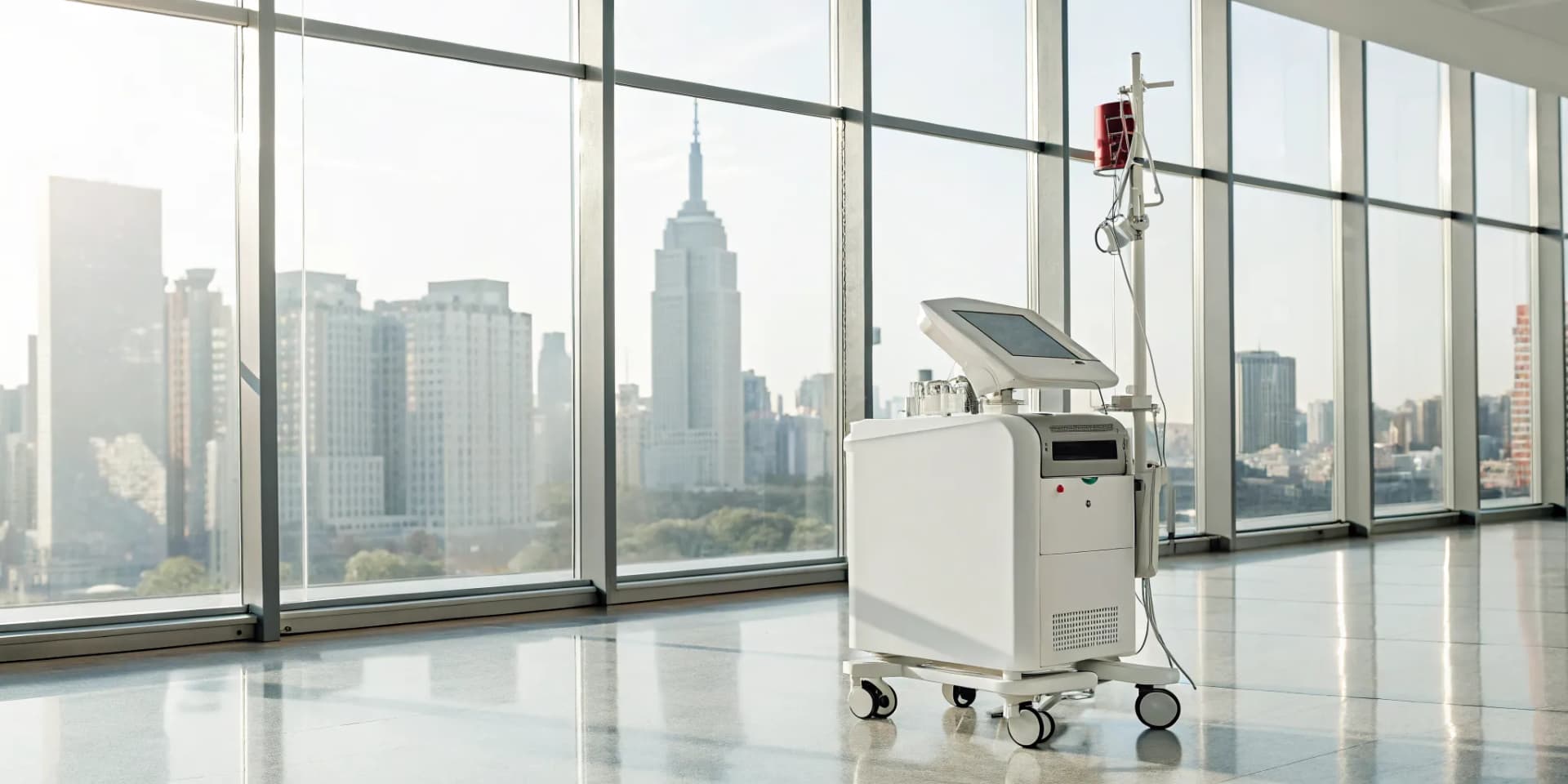 Class 4 laser therapy machine in a modern clinic, a smart investment for patient care and revenue.