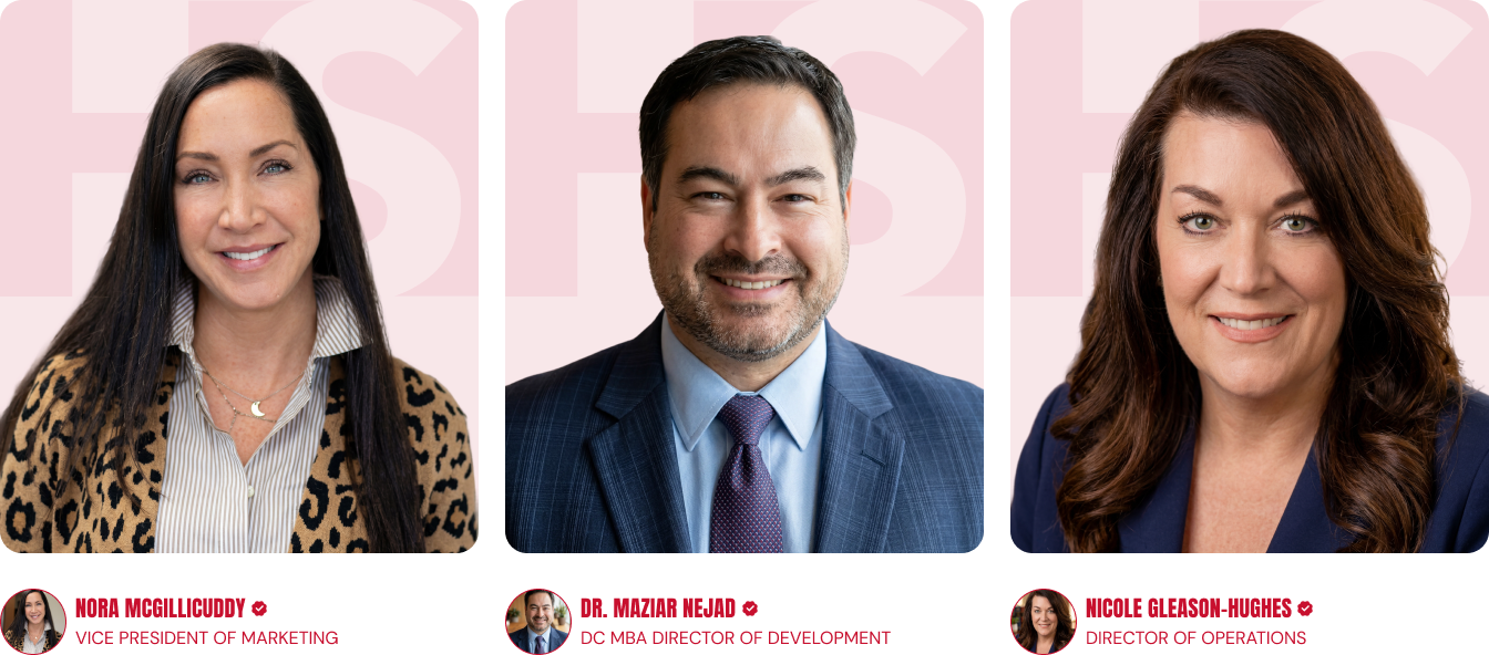 HealthSource franchise leadership team row two