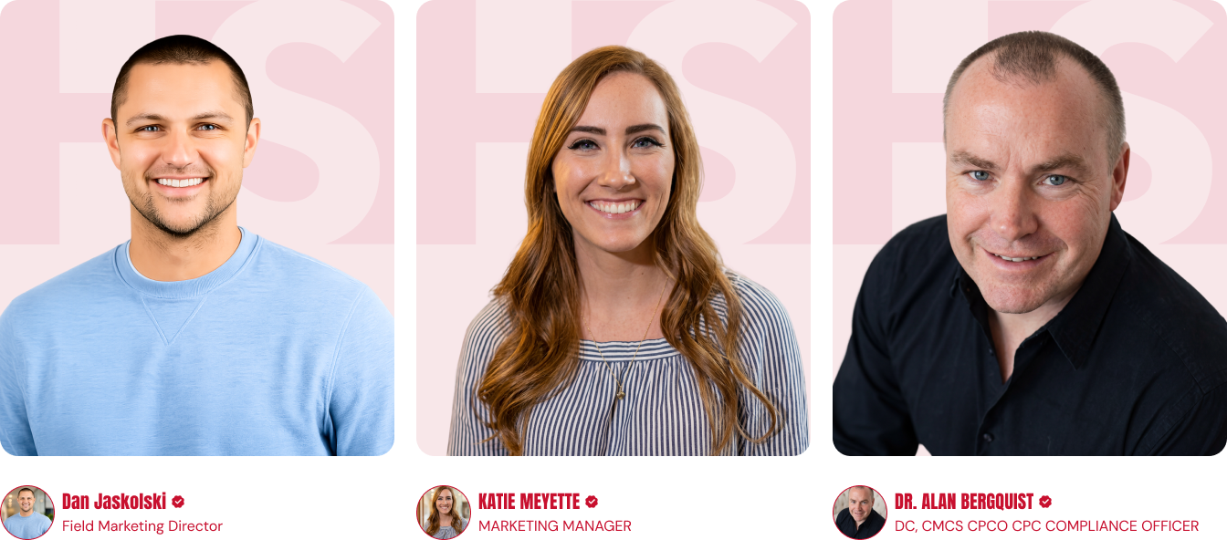 HealthSource franchise leadership team row four