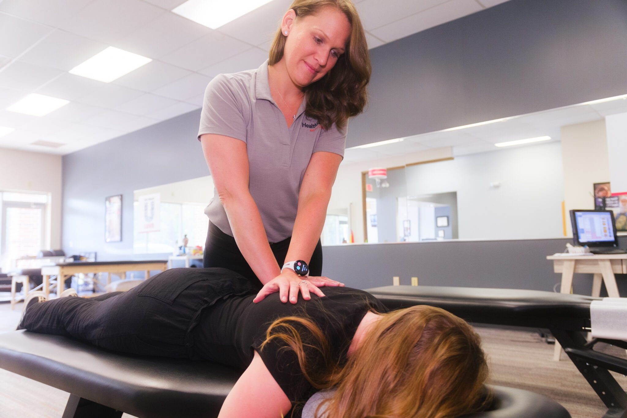 HealthSource chiropractic adjustment
